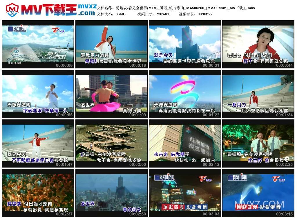杨培安-看见全世界(MTV)_国语_流行歌曲_MA506260